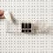 Small Clear Pegboard Storage Bin by Simply Tidy&#x2122;